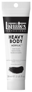 Ivory Black - Heavy Body Acrylic Paint