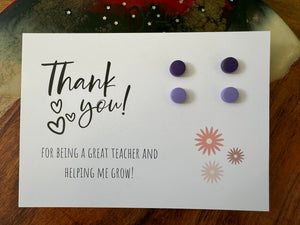 Teacher Thank You Mini #16