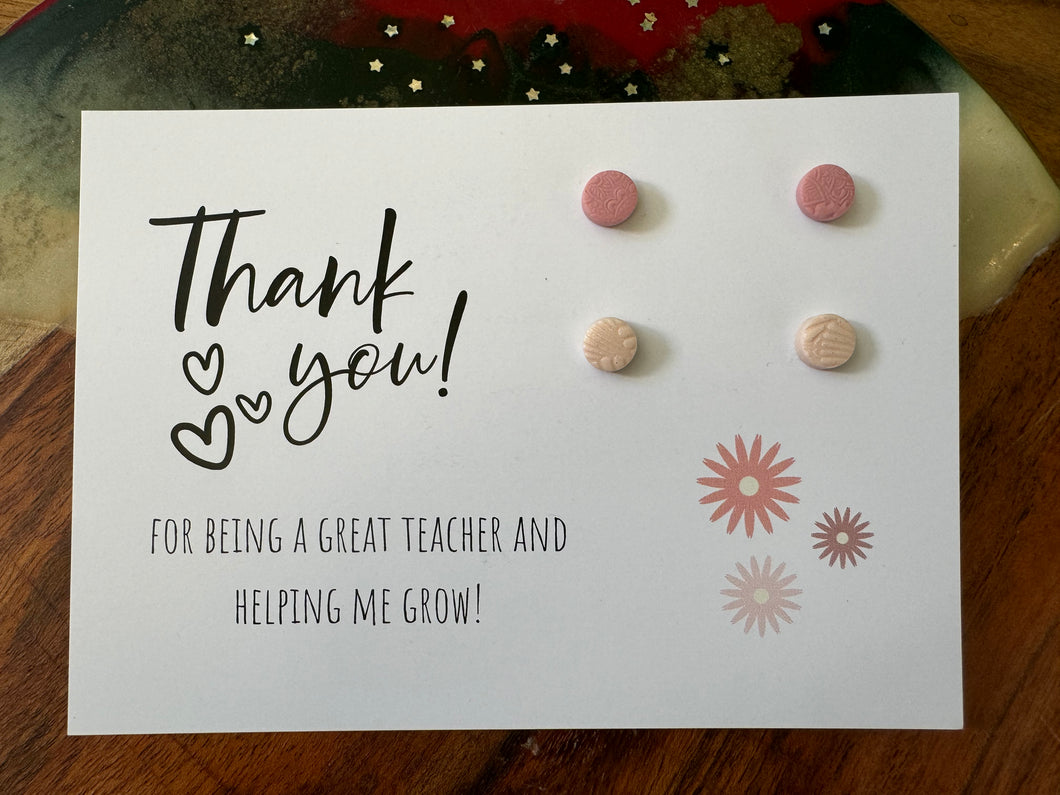 Teacher Thank You Mini #8