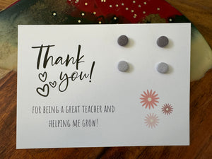 Teacher Thank You Mini #6