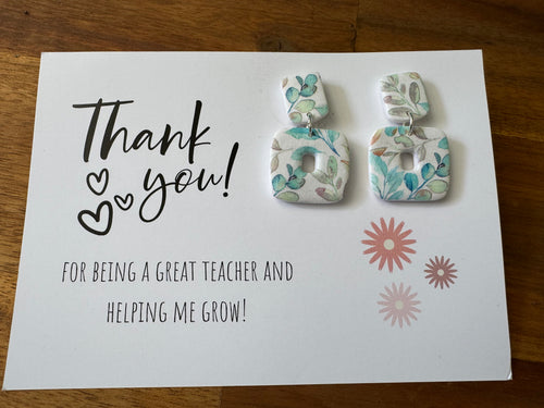 Teacher Thank You Dangles