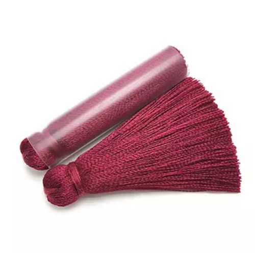 Crimson 50mm Silk Tassels
