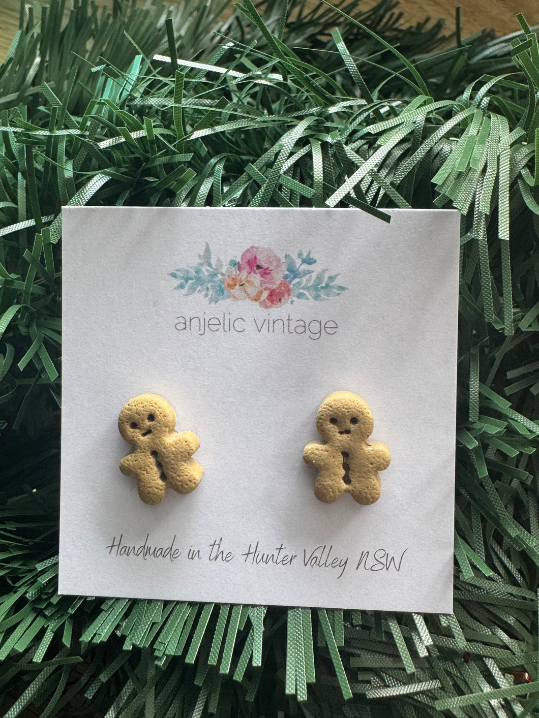 Christmas Gingerbread Studs