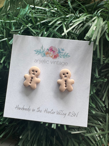 Christmas Gingerbread Studs