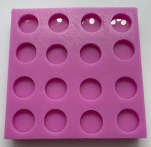 Circle Stud Resin Mould