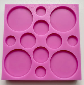 Circle Start Pack Stud Resin Mould