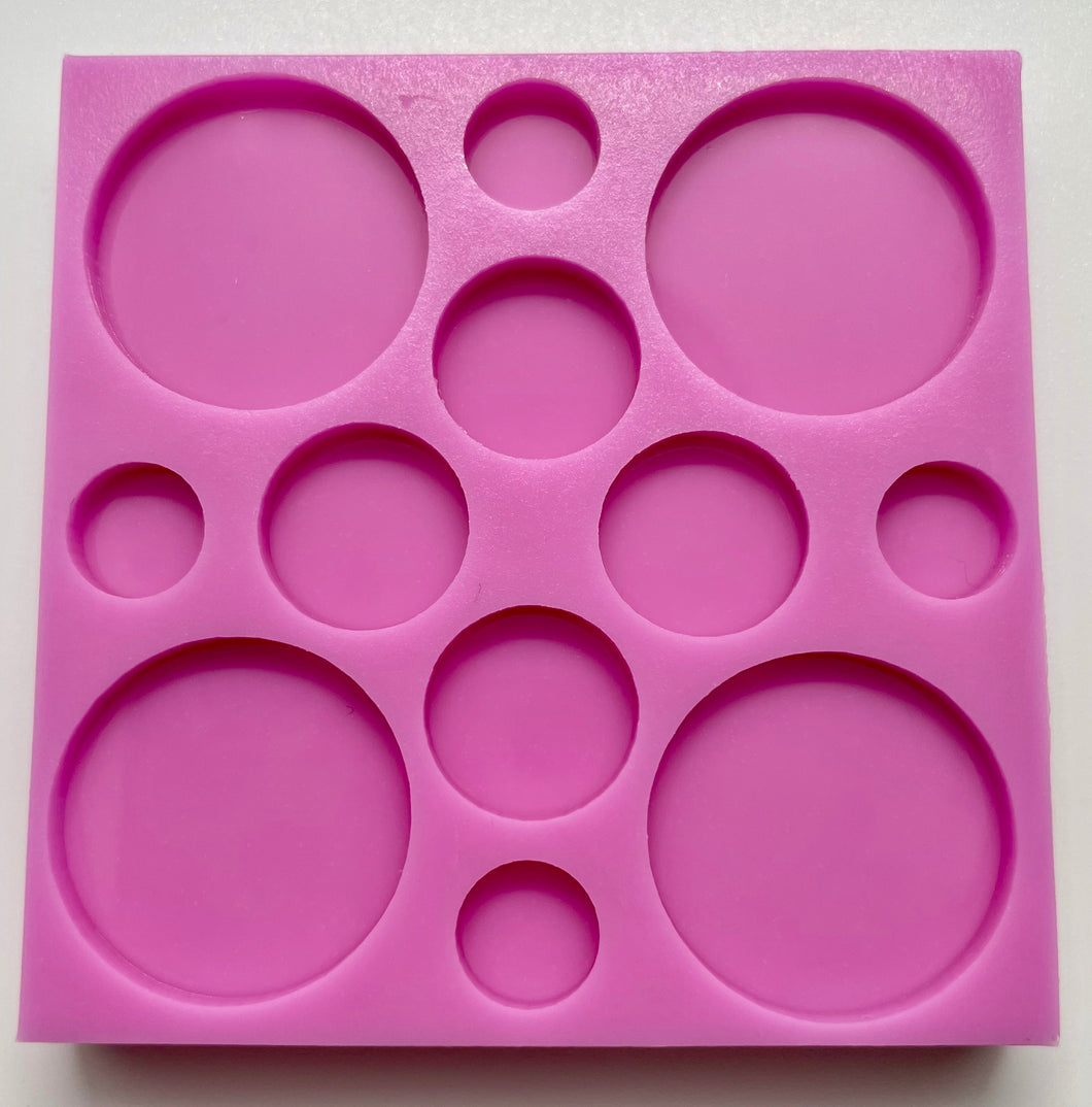 Circle Start Pack Stud Resin Mould